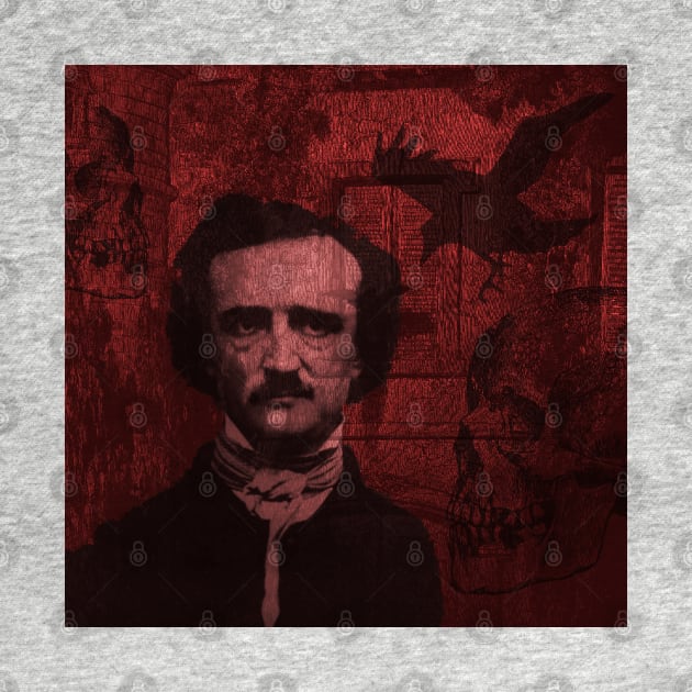 Edgar Allan Poe by valentinahramov